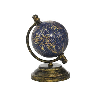 Encantada Large Vintage Metal Globe H24 cm