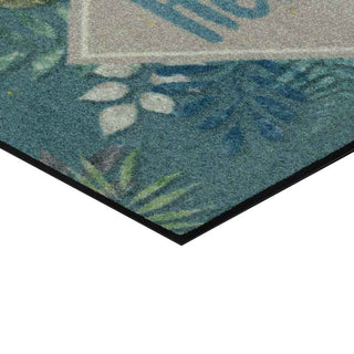 Wash + Dry Floral Hello rug 50x75 cm