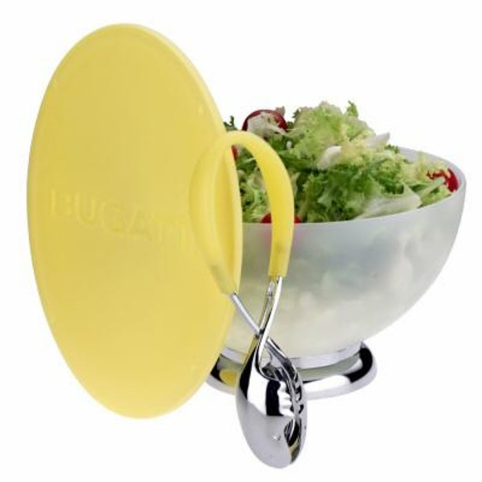 Bugatti Yellow Spring salad bowl and chopping board