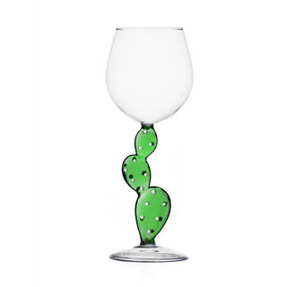 Ichendorf Milano Glass Cactus Desert Plants Green H 22cm