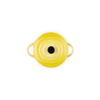 Le Creuset Mini Cocotte Round in Vitrified Stoneware 10 cm Yellow