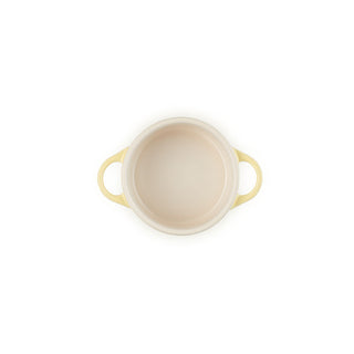 Le Creuset Mini Cocotte Round in Vitrified Stoneware 10 cm Yellow