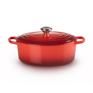 Le Creuset Evolution Oval Cocotte in Vitrified Cast Iron 29 cm Cherry