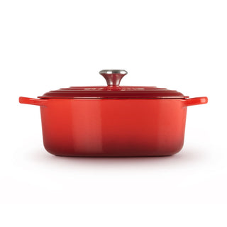 Le Creuset Evolution Oval Cocotte in Vitrified Cast Iron 29 cm Cherry