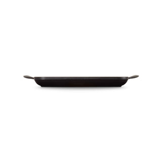 Le Creuset Tradition Barbacoa Cuadrada de Hierro Fundido Vitrificado 24 cm Negro
