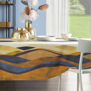 L'Oca Nera Stain-resistant tablecloth Lipari 155x270 cm