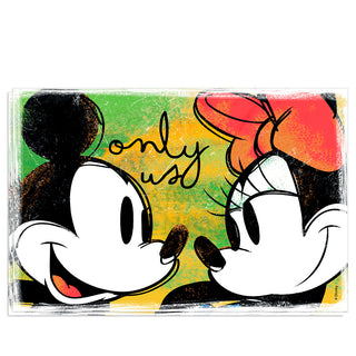 Egan Set 2 Placemats Mickey and Minnie Green 31x46 cm