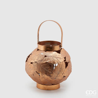 EDG Enzo de Gasperi Lantern Leaves Sphere with handle D23 cm