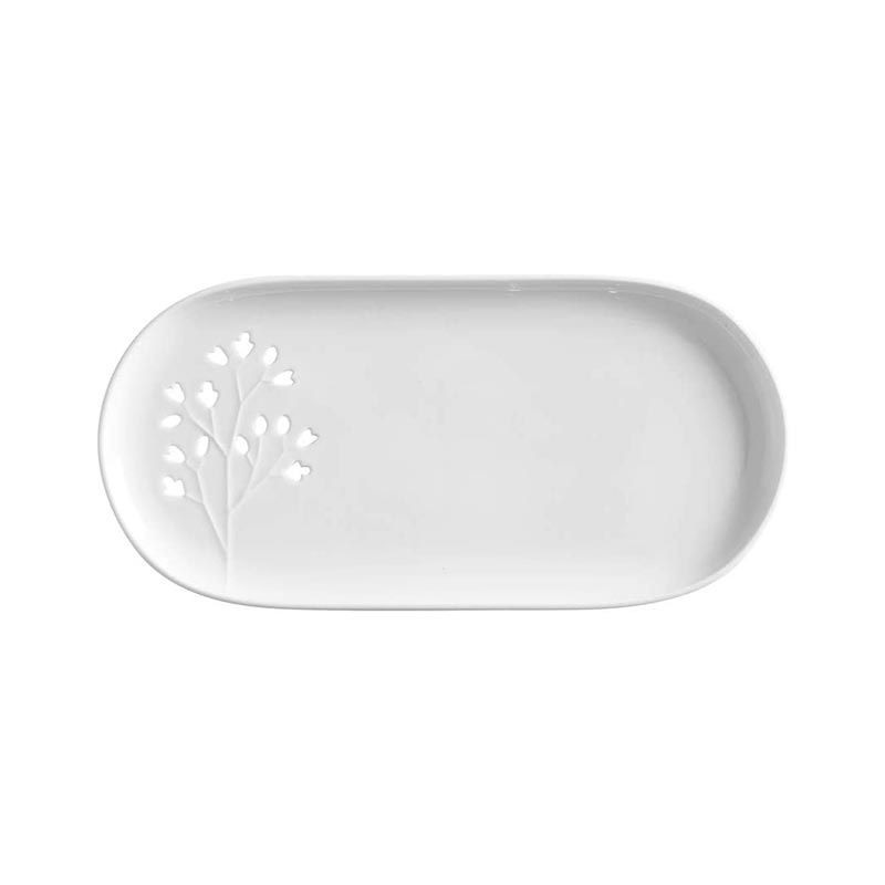 Maxwell & Williams Seed & Leaf Oblong Tray 30x15 cm โ Le Gioie