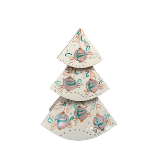 Árbol de Navidad de porcelana Sharon Italia H22 cm