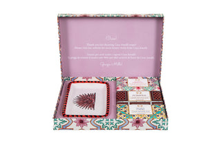 Caja de regalo de mayólica rosa Casa Amalfi