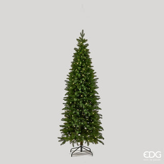 EDG Enzo de Gasperi Árbol de Navidad Slim Pine 180 cm con 360 luces led