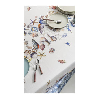 L'Oca Nera Anti-stain tablecloth Panarea 155x270 cm