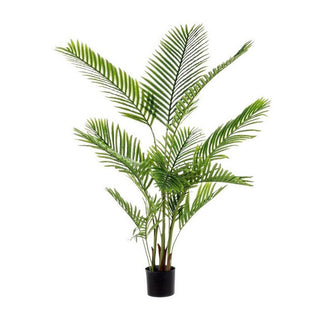 Andrea Bizzotto Kenzia palm plant with 15 leaves vase H140 cm