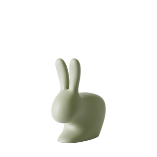 Silla Qeeboo Conejo Bebé Verde