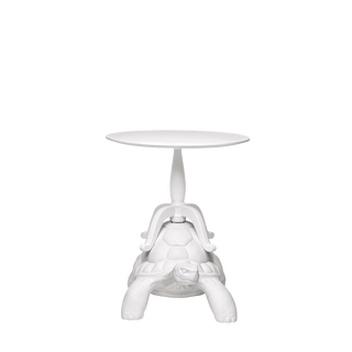 Qeeboo Tavolino da Caffè Turtle Carry Bianco
