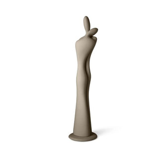 Lineasette Stoneware Lovers Sculpture Dove Gray H43 cm