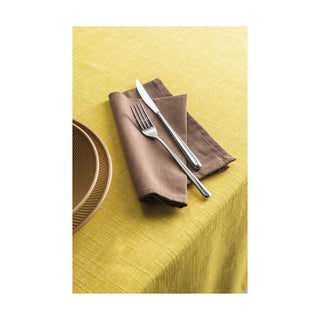 L'Oca Nera Anti-stain tablecloth Mustard 155x270 cm