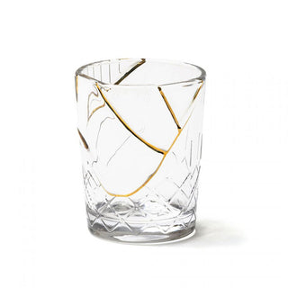 Seletti Kintsugi Glass Water Glass H10 D8,2 cm
