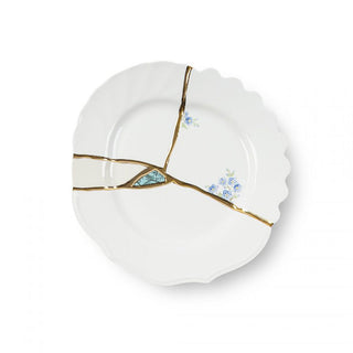 Seletti Kintsugi Dessert Plate in Porcelain D21 cm