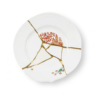 Seletti Kintsugi Dinner Plate in Porcelain D27,5 cm