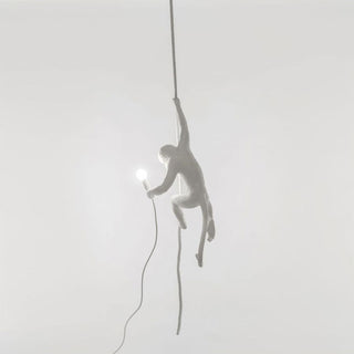 Seletti Monkey Lamp with Rope in Resin H80 cm