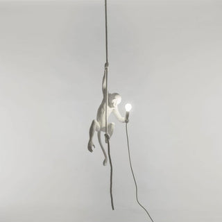 Lámpara Seletti Monkey con Cuerda en Resina Alt. 80 cm