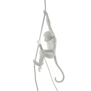 Seletti Monkey Lamp with Rope in Resin H80 cm
