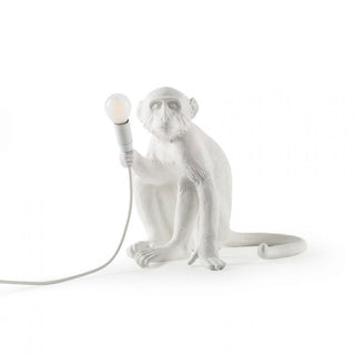 Seletti Lampada Monkey Seduta Resina H32 cm