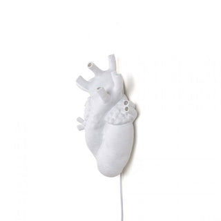 Seletti Applique Heart Lamp in Porcellana H32 cm