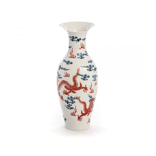 Seletti Hybrid Adelma Vase in Bone China Porcelain H32,5 cm