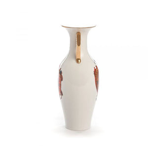 Seletti Hybrid Adelma Vase in Bone China Porcelain H32,5 cm