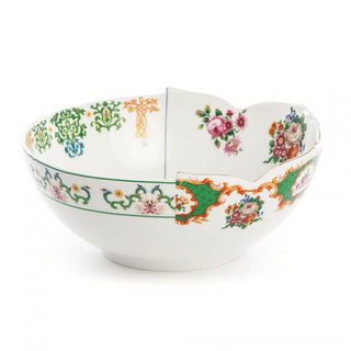 Seletti Hybrid Zaira Salad Bowl in Porcelain D22 cm