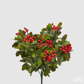 EDG Enzo De Gasperi Artificial Lentisk bush with berries H30 cm