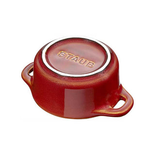 Staub Mini Cocotte in ceramica 10 cm Rosso Granata