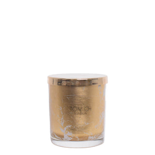 Tom Ch London Medium Gold and White Paris Candle