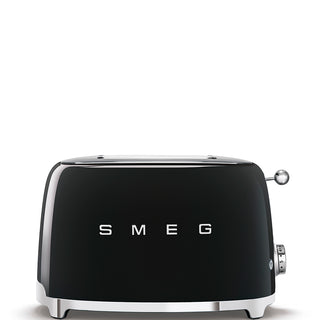Smeg Toaster 2 Slices Black 50s Style TSF01BLEU