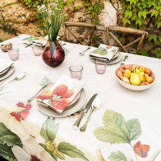 The Napking Tablecloth Garden Eden 180x270 cm in Linen