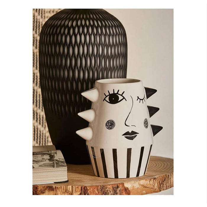 EDG Enzo de Gasperi Rhombus Face Vase h24 cm