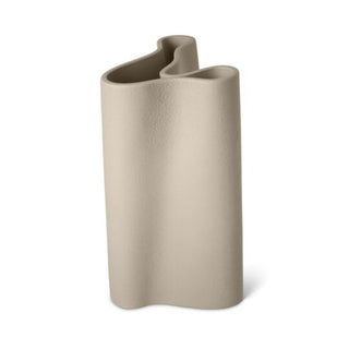 Lineasette Vaso Onde in Gres Tortora H31 cm