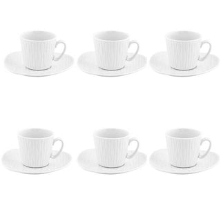 Villa Altachiara Coffee Service 6 Pieces Ivory Ylang with saucer