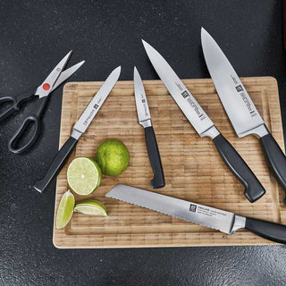 Zwilling Bloque de cuchillos autoafilable 7 piezas SharpBlock White