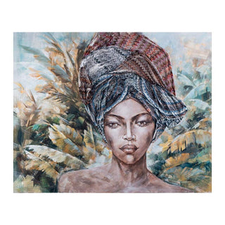 Cuadro Agave Mi África Pintado a Mano 150x120 cm