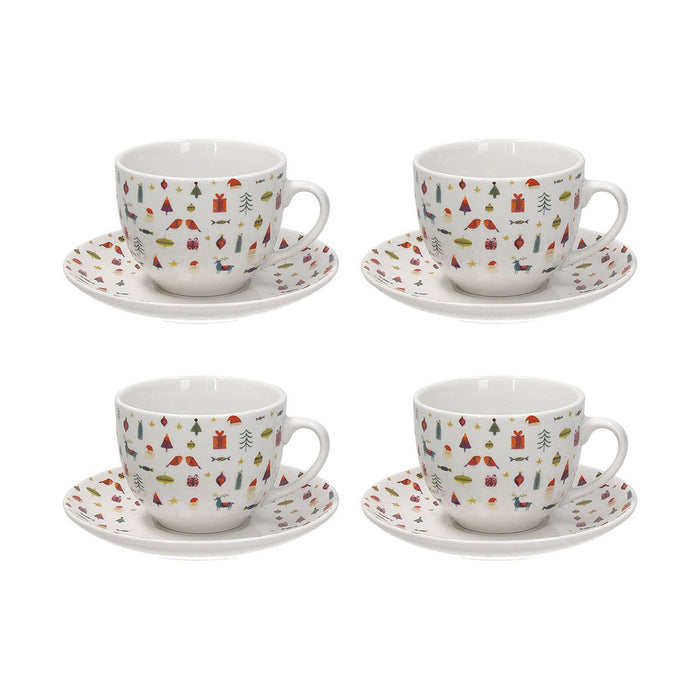 Easy Life - Set 4 Tazze da Caffè - Stilmobili