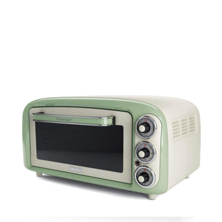 Ariete Green Vintage Electric Oven 18 Liters
