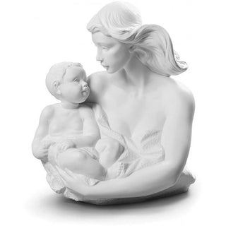 Nao Statua in Porcellana Che Dolce Che Sei H33 cm