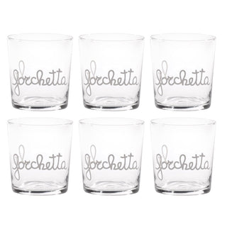 Simple Day Set 6 Water Glasses Buona Forchetta 35,5 cl