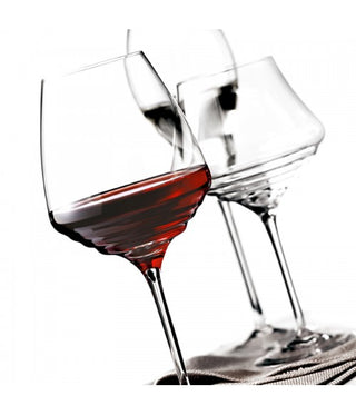 Zafferano Set 6 Glasses Amarone Pinot Nero Gray Transparent Experiences 60 cl