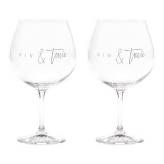 Simple Day Set 2 Gin Tonic Glasses 83 cl