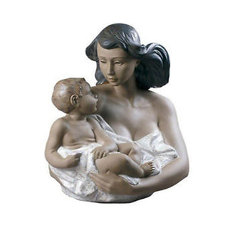 Nao Statua in Porcellana Che Dolce Che Sei H33 cm